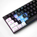 MageGee TS91 60 percent compact RGB keyboard on desk setup