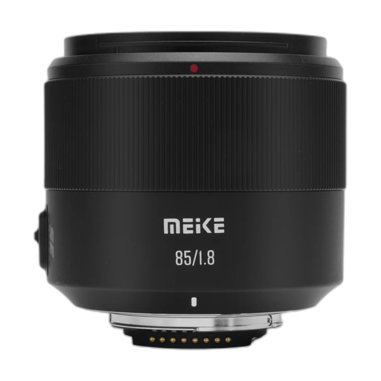 Meike 85mm F1.8 SE Mark II lens front view for Nikon DSLR
