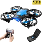 Mini drone 4K UHD camera with WiFi FPV in blue