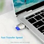 External USB 3.0 card reader compatible with Samsung Huawei Xiaomi