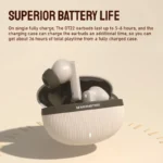 Monster AuraFit GT22 wireless earbuds highlighting compact design