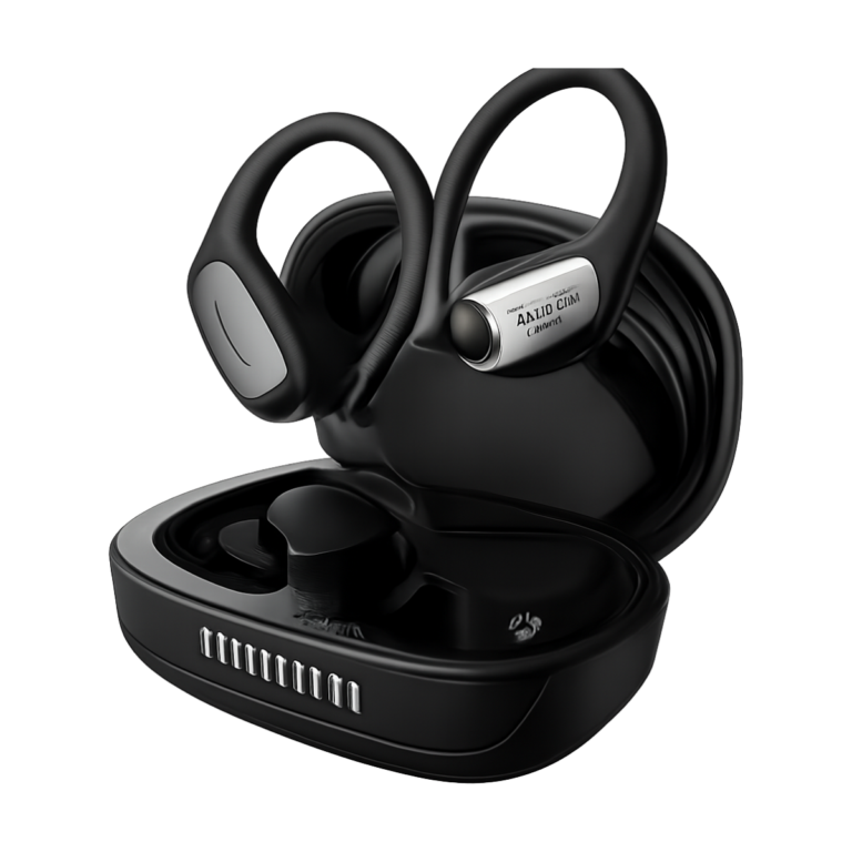 Monster AuraFit X05 wireless sports earphones with charging case