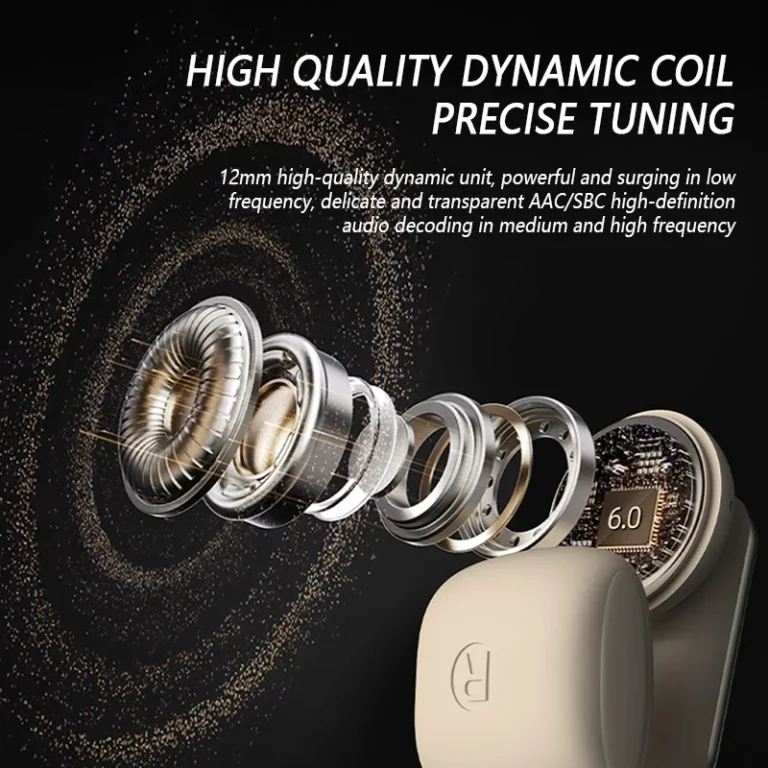 Side view of Monster T103 ear-clip Bluetooth headphones