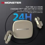 Monster T103 sports headphones with charging case
