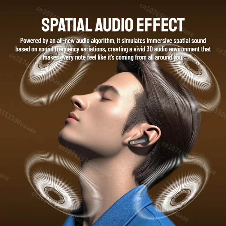 Close-up of Monster XT05 True Wireless earbuds with silicone tips