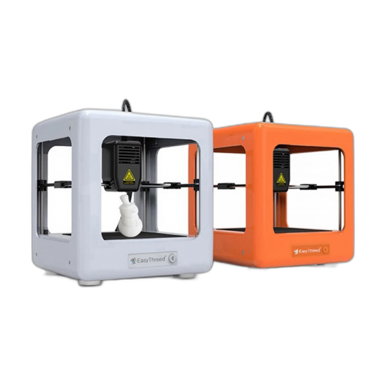Easythreed NANO Mini 3D Printer front view on white background