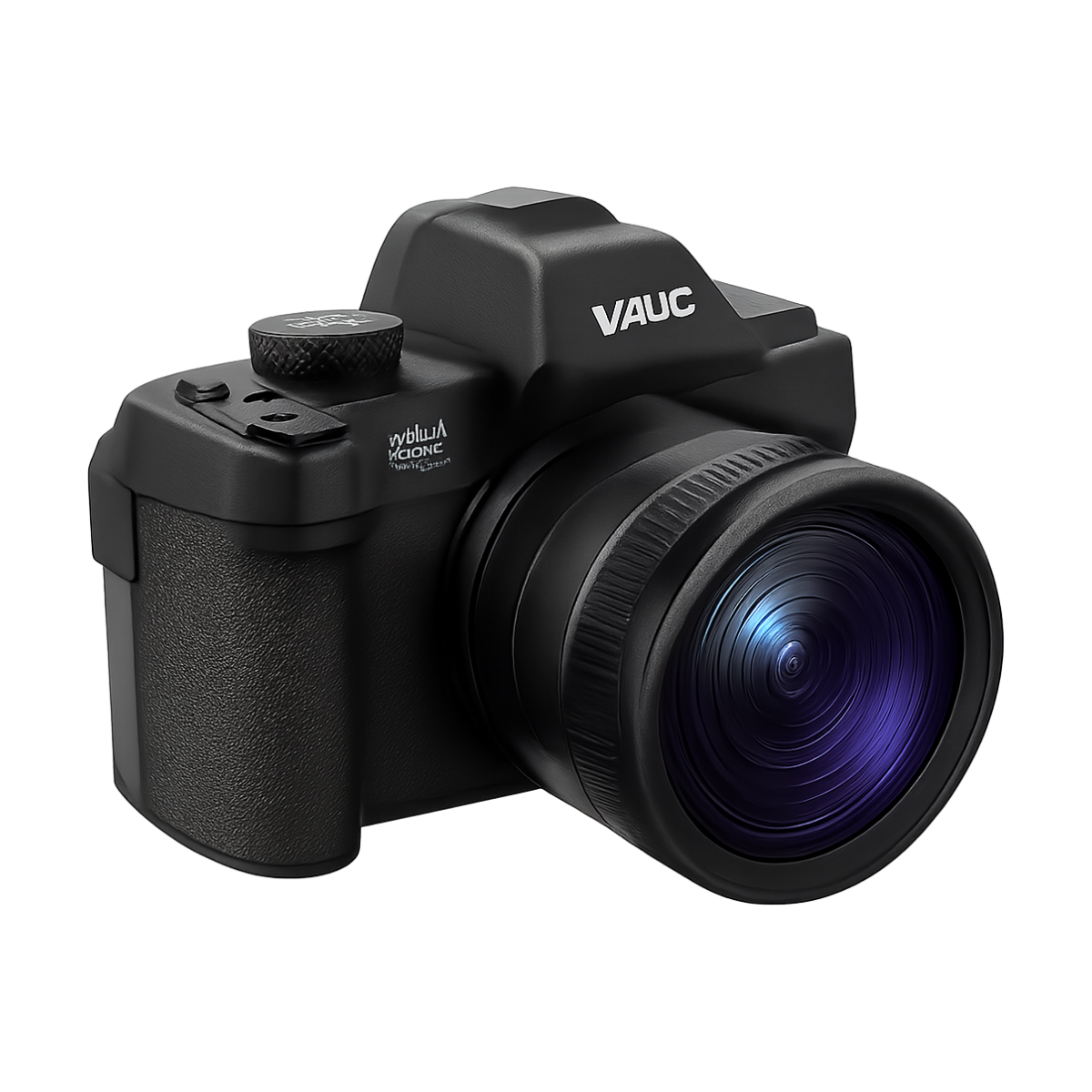 NBD Compact Digital Photography Camera4K Wireless Network Camera Retro Vlog Recorder YouTube 48MP Camera 3″flip Screen-bg-clean Front view of NBD 48MP digital camera with 3 inch flip screen