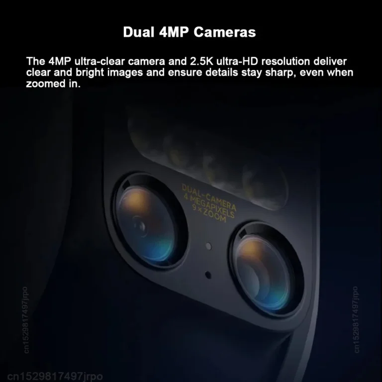 Side angle of Xiaomi CW700S outdoor security camera