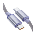 NNBILI 120W USB-C to USB-C PD fast charging cable front view