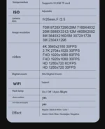 NVC500 mirrorless DSLR camera used as travel WiFi webcam