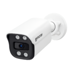 4K 8MP POE outdoor IP bullet camera with color night vision and metal housing