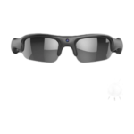AI Smart Glasses with 1080P camera and polarized lenses front view