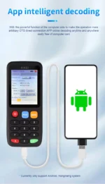 Portable X7 RFID duplicator with lithium battery