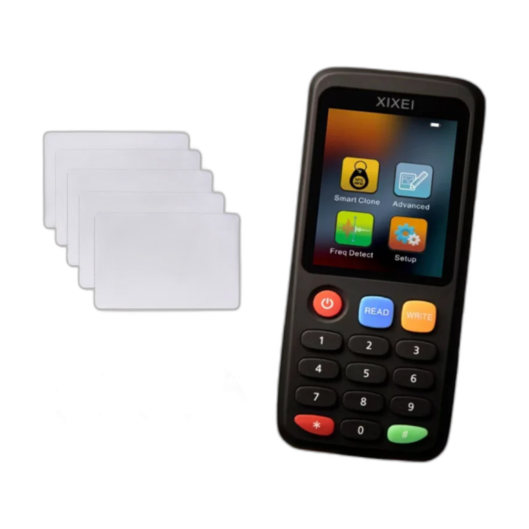 X7 RFID smart card reader front view