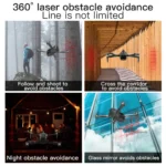 Side view of SG906 Max1 Beast 3+ FPV drone quadcopter