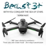 SG906 Max1 Beast 3+ drone with 4K camera and obstacle avoidance