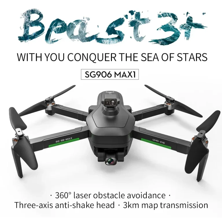 SG906 Max1 Beast 3+ drone with 4K camera and obstacle avoidance