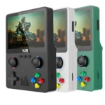 BOYHOM X6 handheld game console front view with 3.5 inch IPS screen