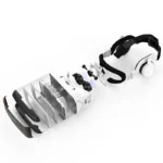 Top view of Shinecon Pro VR 3D glasses with elastic strap