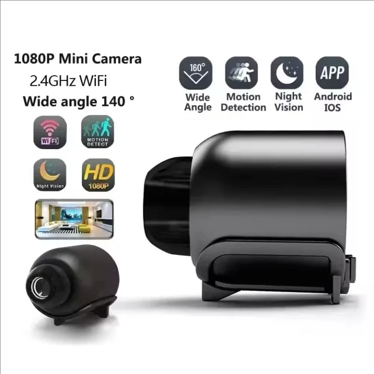 Side angle of GEMODI X5Mini wireless surveillance camera
