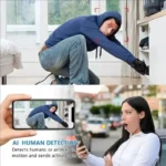 Portable lightweight GEMODI X5Mini night vision security camera