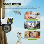 Neye 1080P Dual Lens WiFi Outdoor IP Security Camera - Image 5