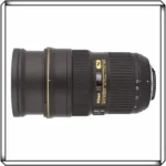 Nikon AF-S 24-70mm f/2.8G ED lens mounted on DSLR camera