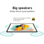 Close-up of Lenovo Xiaoxin Pad 12.1 2025 Dolby Atmos speakers