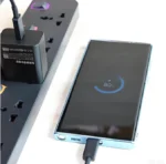 Compact Samsung 45W USB-C charger black EU plug