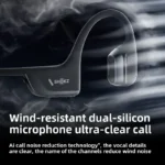 SHOKZ OpenRun Pro 2 Bluetooth earphones worn during outdoor activity