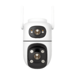 BESDER 6K 12MP dual lens outdoor wireless PTZ security camera front view