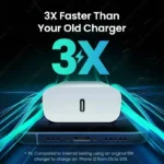 Compact QWQ 35W USB-C fast charger for iPhone 11 to 16 series