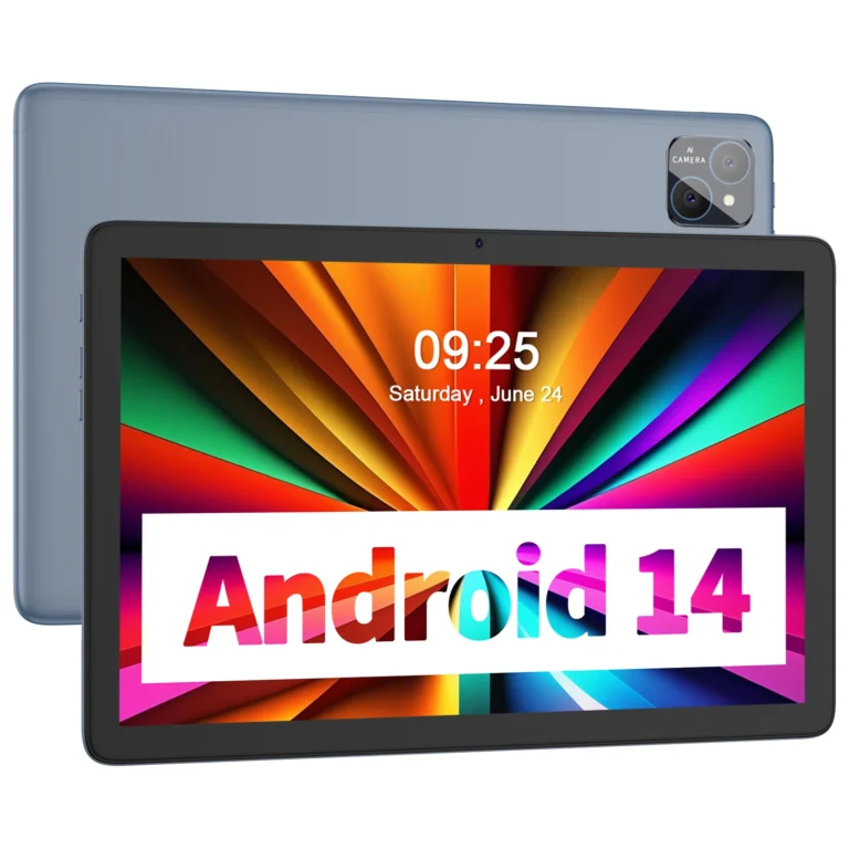 PRITOM TAB11 tablet side view showing slim design and ports