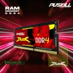 Side view of PUSKILL laptop DDR4 DDR3L RAM