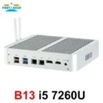 Top view of Partaker mini PC with ventilation and compact design