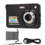 Mini camera with 8x digital zoom and built-in fill light