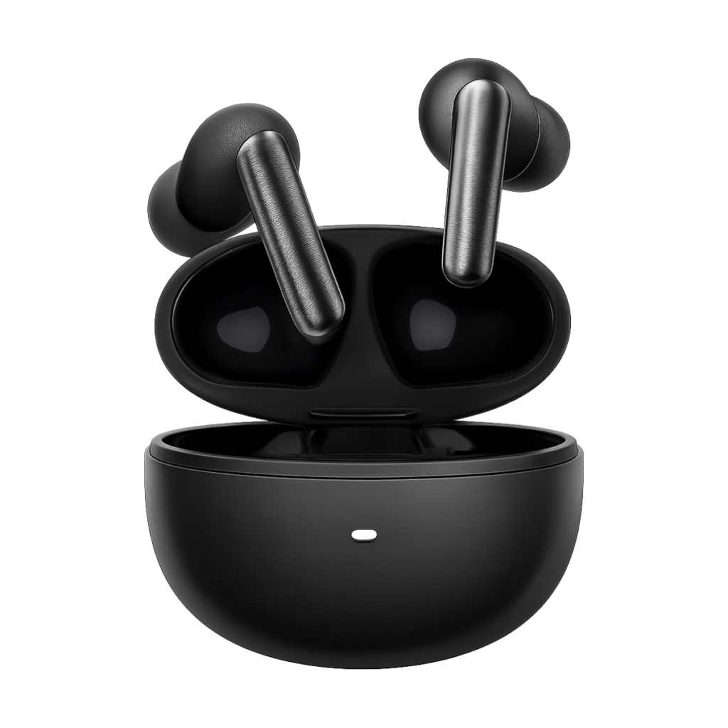 QCY MeloBuds N70 ANC wireless earbuds with charging case