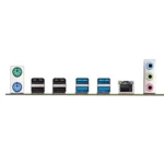 Detailed view of QIYIDA X99 H9S motherboard PCIe slots and chipset area