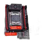 QIYIDA X99 H9S motherboard with Xeon E5 2630 V4 CPU and DDR4 ECC memory