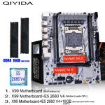 QIYIDA X99 Micro-ATX motherboard with Xeon E5 CPU and DDR4 RAM