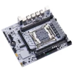 QIYIDA X99 motherboard with installed DDR4 memory modules