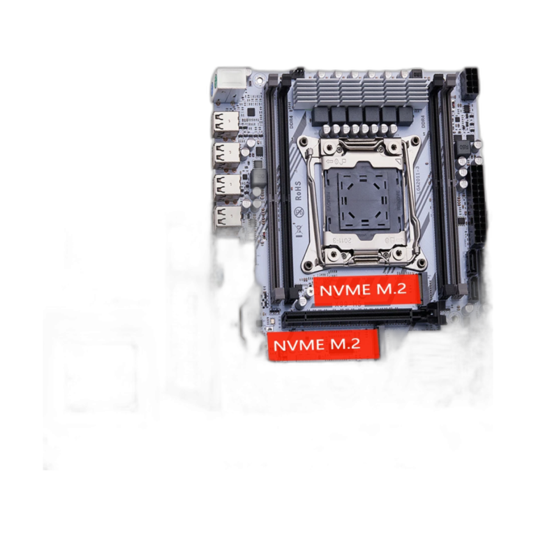 QIYIDA X99 Micro-ATX motherboard with Xeon E5 CPU and DDR4 RAM