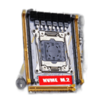 QIYIDA X99 Micro-ATX motherboard with LGA2011-3 socket and Xeon CPU