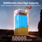 QOOVI 60000mAh Power Bank with 22.5W PD & QC 3.0 - Image 3