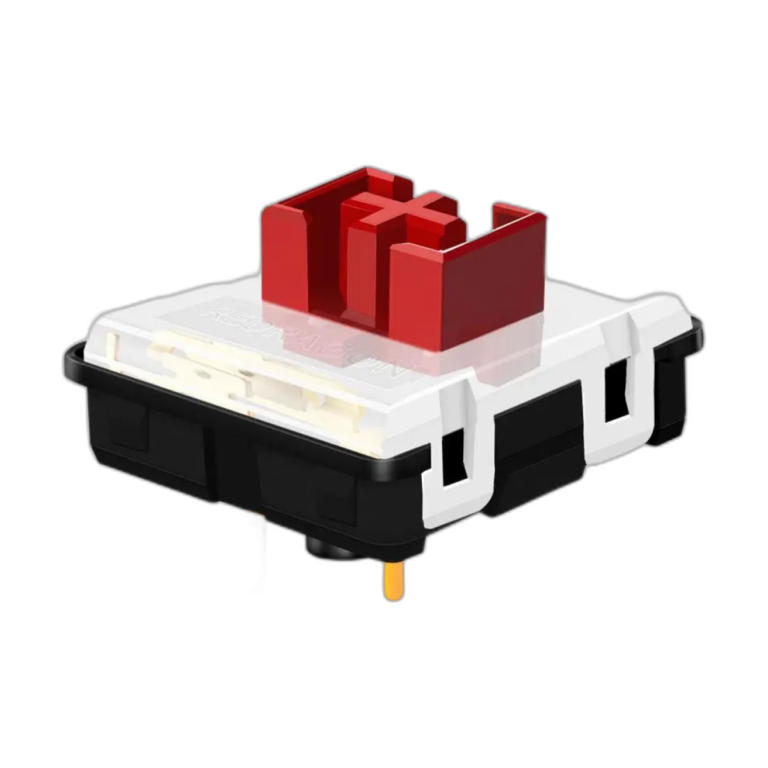 REDRAGON low profile 5.5mm 3Pin RGB mechanical switches close-up