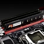 RZX DDR3 desktop memory module showing label and specifications