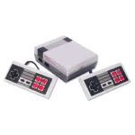 Portable retro game console displaying classic SNES and FC games