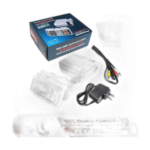 Portable retro video game console with wired gamepad and AV output