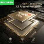 Rocoren charger connected to multiple devices on desk