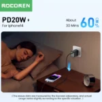 Rocoren 67W GaN charger compact portable design